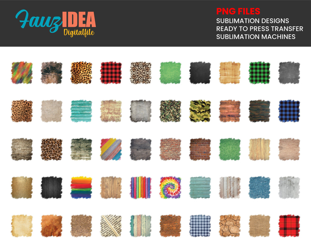 50 Background Splash PNG sublimation design Bundle - Printable - Print and  Transfer - PNG Transparent - Element Collection - So Fontsy